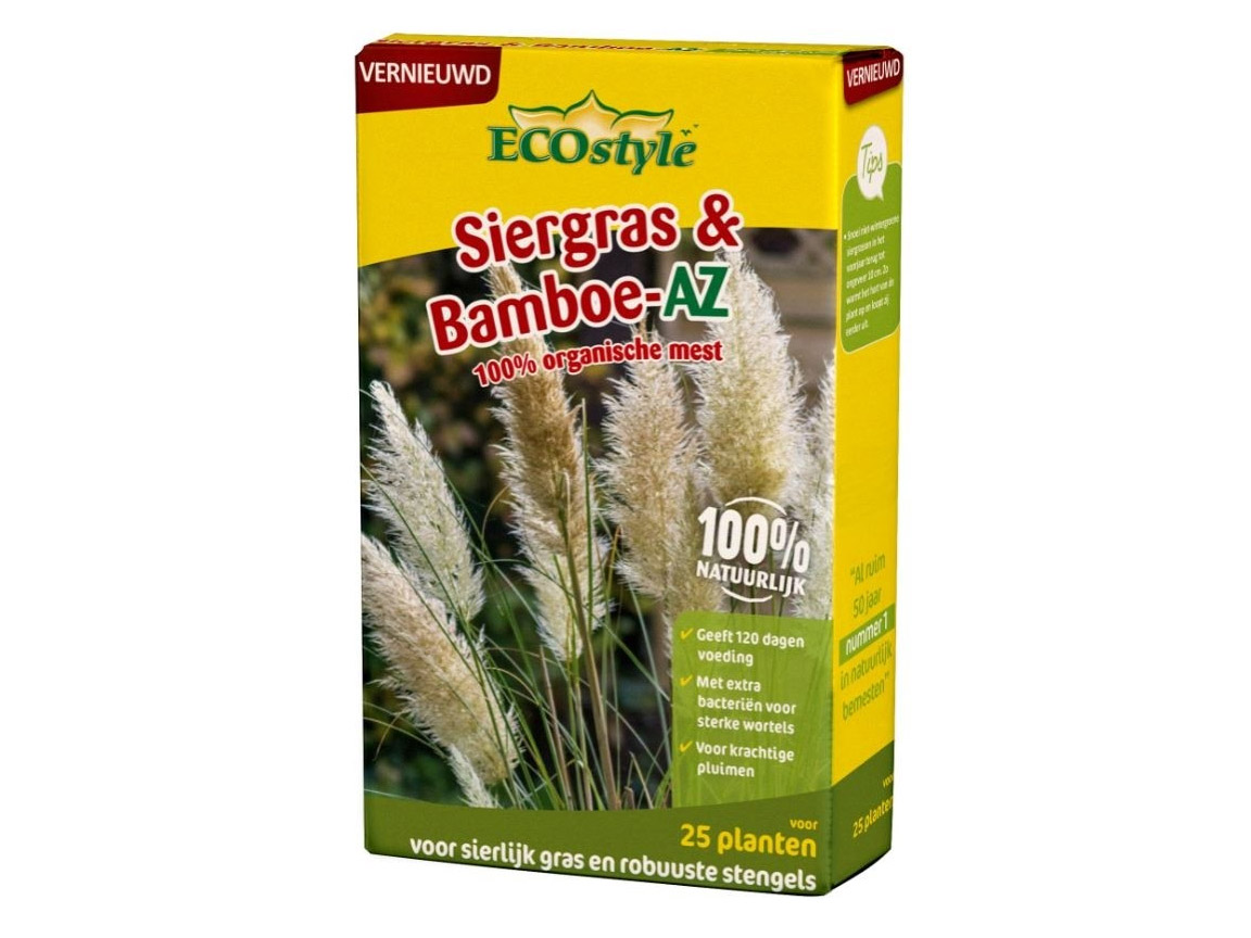 Ecostyle Siergras & Bamboe-AZ 800 g