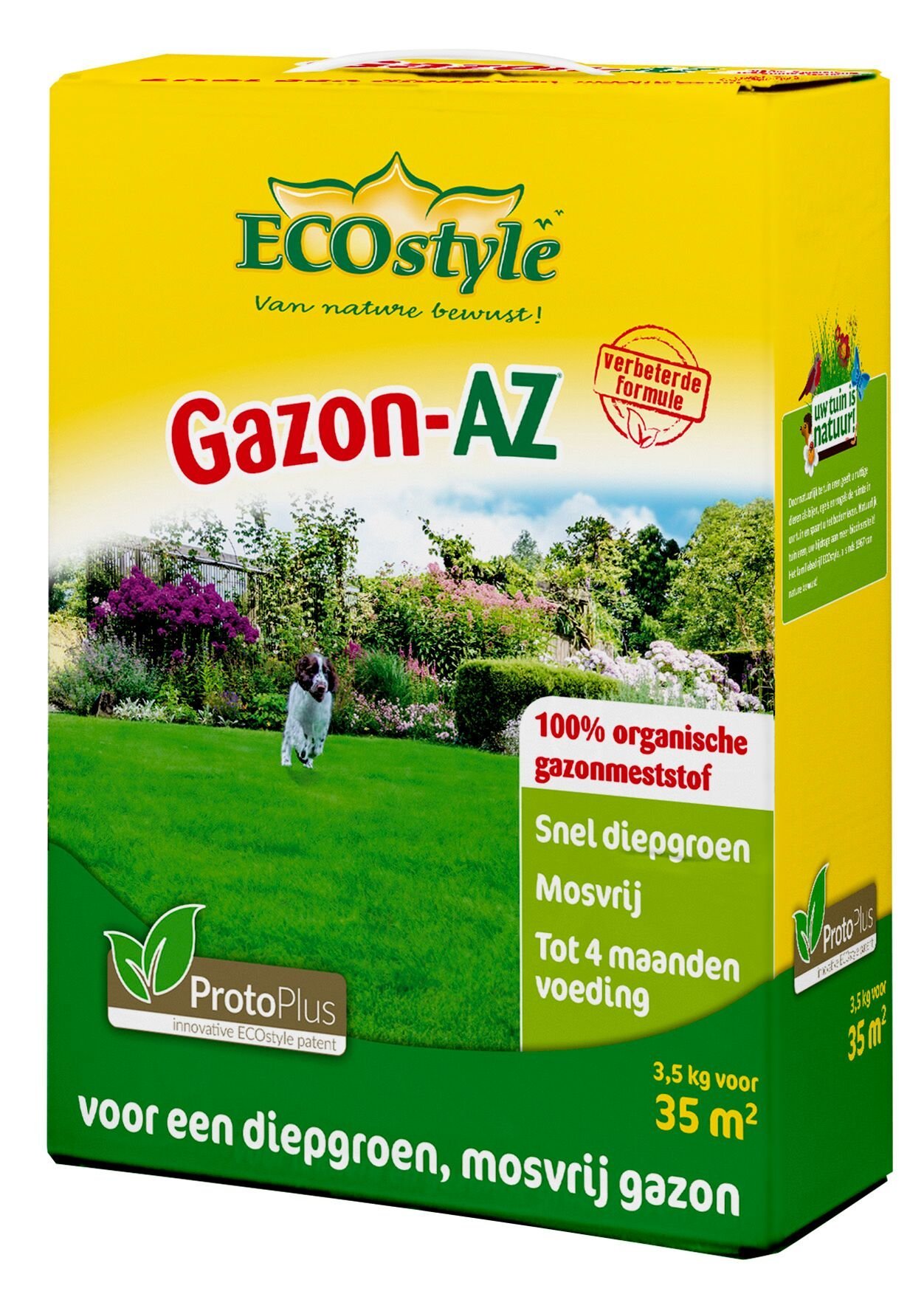 Ecostyle Gazon-Az 35 m2 - Gazonmeststoffen - 3.5 kg