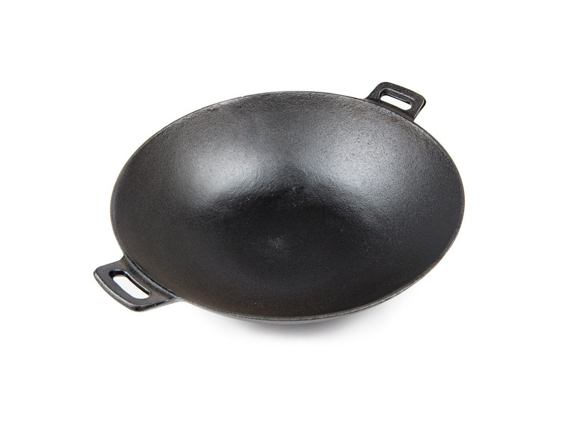 The Bastard Cast Iron BBQ Wok