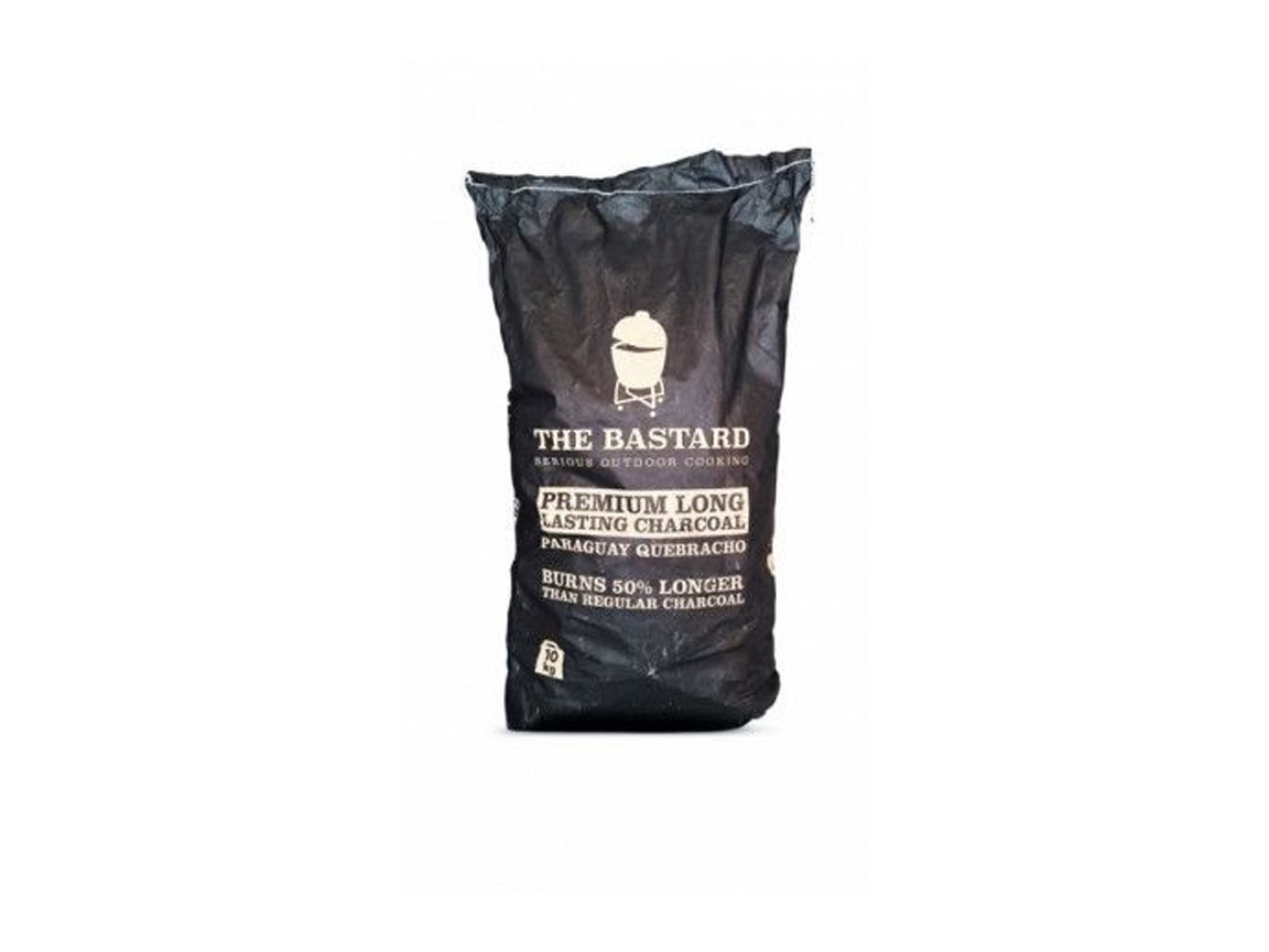 Afbeelding The Bastard Charcoal Paraquay White Quebracho 10kg door Tuinartikeltotaal.nl